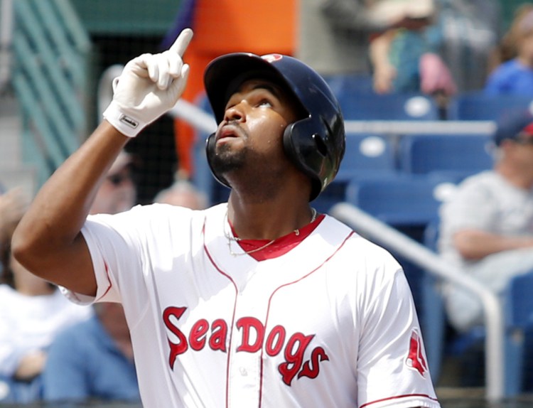 Josh Ockimey, who batted just .228 in June, has picked it up in July, batting .400, and he's headed to the Eastern League All-Star Game Wednesday night in Trenton, N.J.