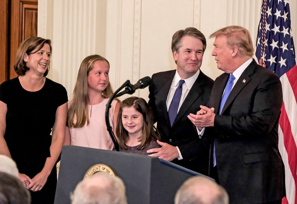 President Trump nominated Judge Brett Kavanaugh on Monday as his choice for the Supreme Court. Kavanaugh served as a clerk to Justice Anthony Kennedy in the early 1990s alongside Justice Neil Gorsuch. 