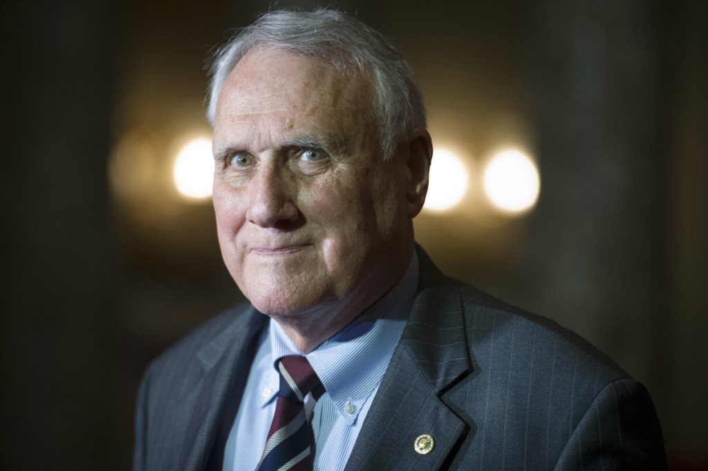 Sen. Jon Kyl, R-Ariz., waits to be sworn-in by Vice President Mike Pence at the Old Senate Chamber on Capitol Hill in Washington. After years of trying to demolish former President Barack Obama's prized health care law, Republican leaders still lack the votes to succeed.