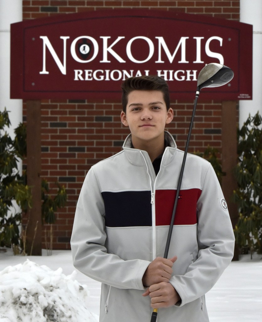 Sam Smestad of Nokomis is 2018 Morning Sentinel Golfer of the Year.