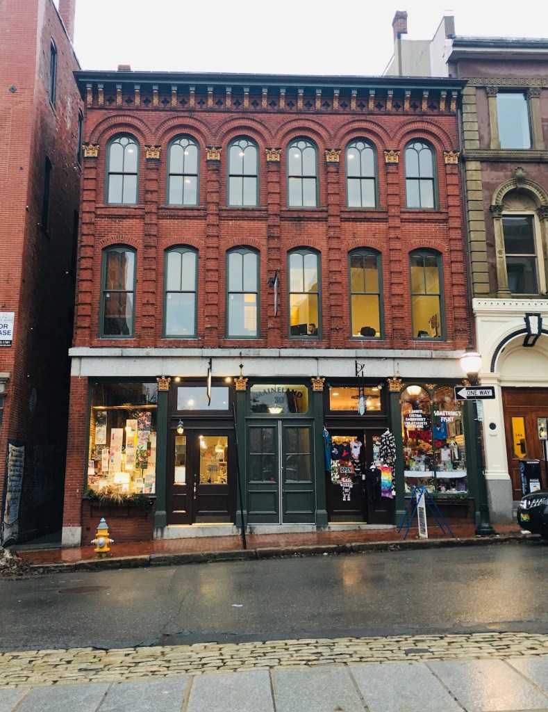 Maineland Consultants, which was established in 1986, has operated at its building at 30 Exchange St. in Portland since 1997. (Photo by Shelly Reilly)