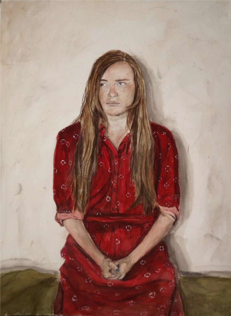 "Rachael," egg tempera by Nathan Allard.