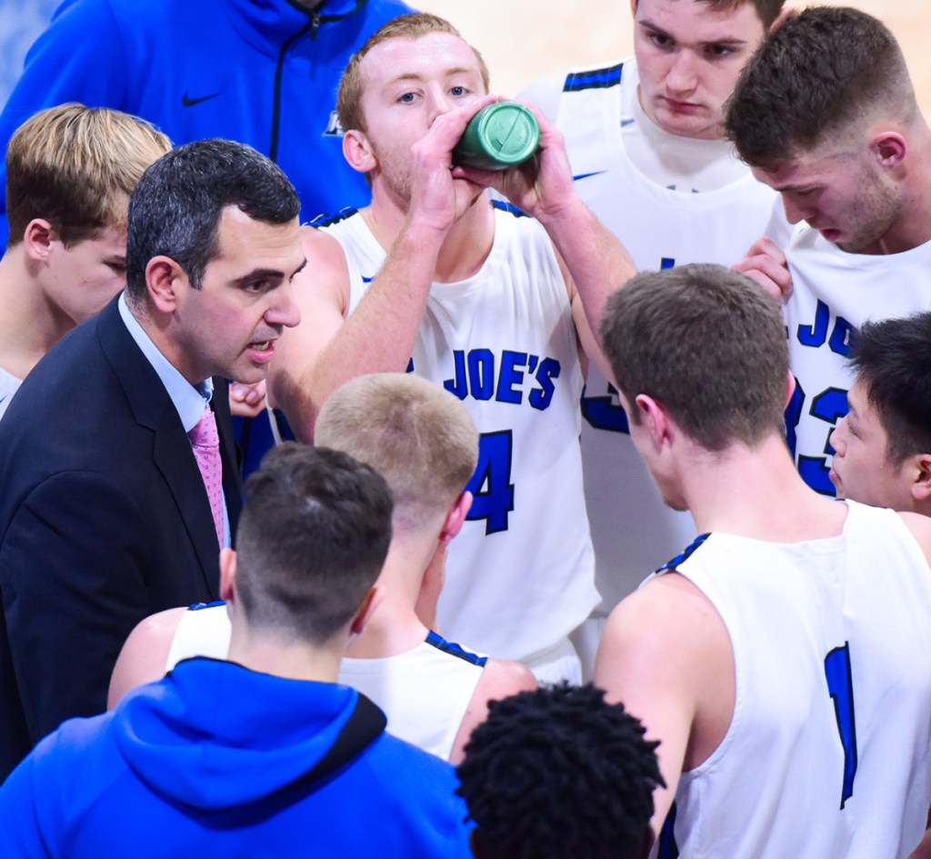 It's his 16th season as coach of the St. Joseph's College men's basketball team, and Rob Sanicola installed a new offense "with no rules."