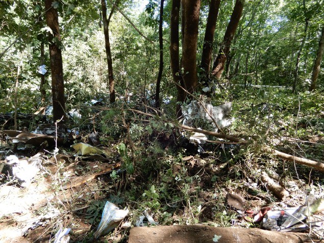 crash scene