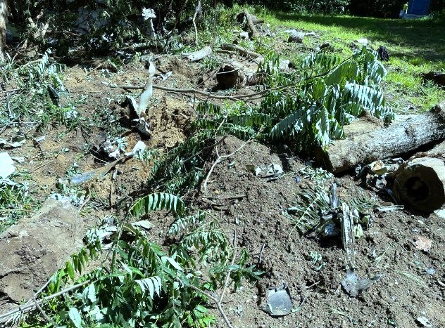 crash scene