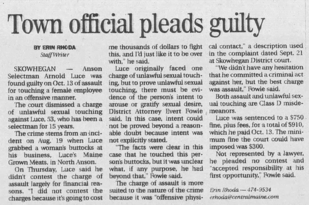 newspaper clipping